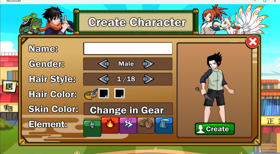 Create Character
